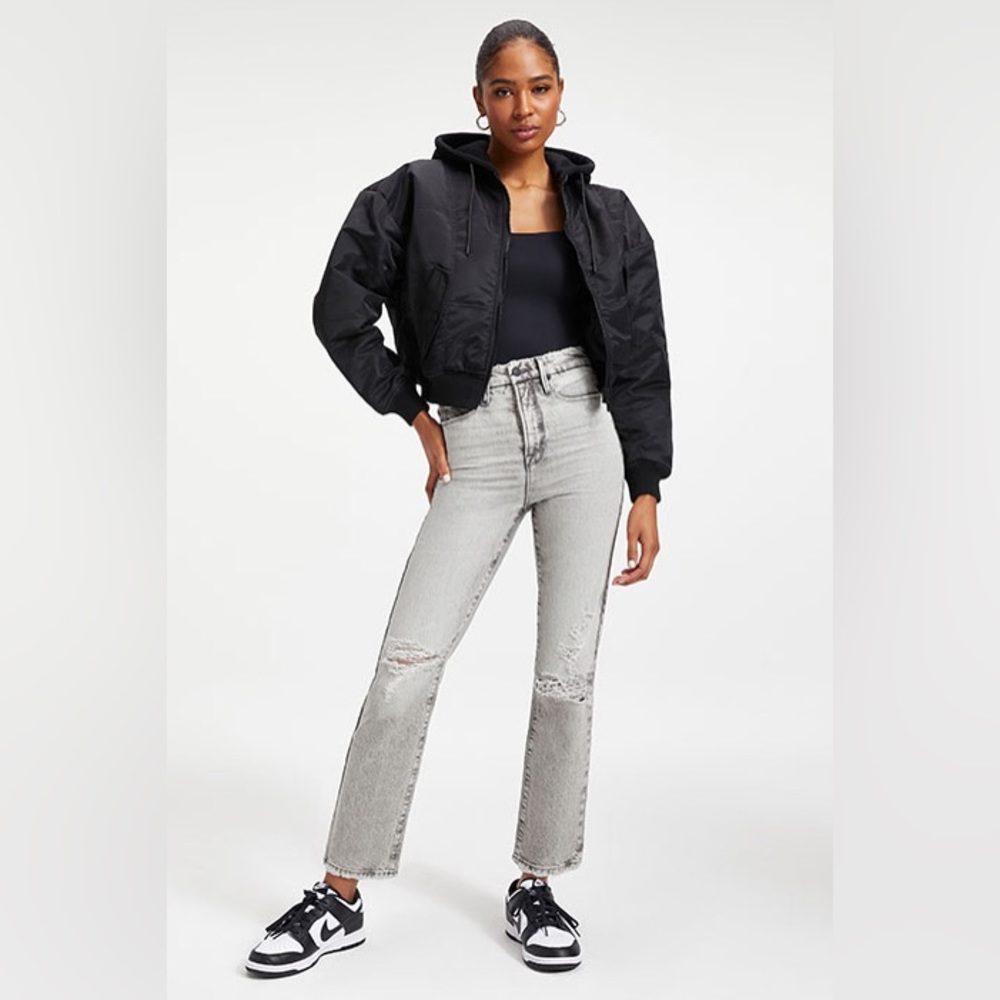 Good American Gray Women Jeans
